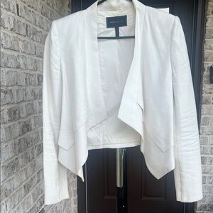 BCBGMaxAzria White Women's Blazer